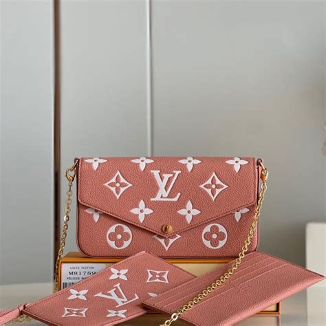 lv 三合一包|POCHETTE FÉLICIE 链条包.